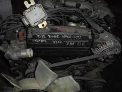 Двигатель в сборе. Toyota Cresta, MX83 Двигатель 7MGE