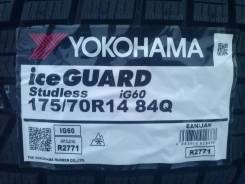 Yokohama Ice Guard IG60. Зимние, без шипов, 2018 год, без износа, 4 шт