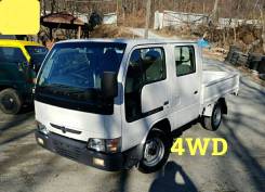 Nissan Atlas. 4WD, двухкабинник + борт 1,5 тонны, 3 200 куб. см., 1 500 кг., 4x4