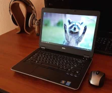 Dell Latitude. 14", 3,1����, ��� 8 ��, ���� 128���, WiFi, Bluetooth, ����������� �� 5��.