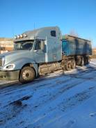 Freightliner Columbia. Продам тягач 2003г. в. в сцепке с Тонаром 2008г. в, 12 700 куб. см., 1 000 кг., 6x4