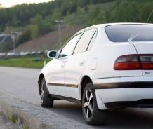 Toyota Corona. Без водителя