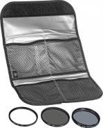 Набор светофильтров Hoya (UV + PL-CIR + ND8) на 52mm. Новый !. диаметр 52 мм