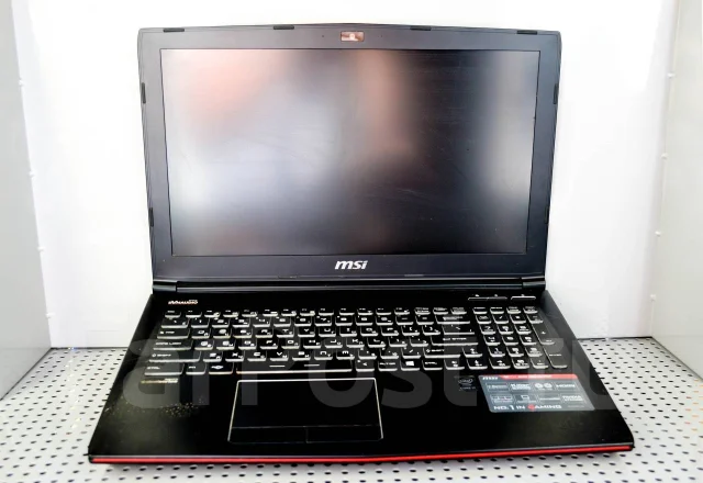 MSI GE62 6QD Apache Pro. 15.6", 3,5����, ��� 8 ��, ���� 1���, WiFi: 1, Bluetooth: 1 ����