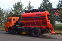 Коммаш КО-806. Комбинированная дорожная машина КО-806 на шасси Камаз 43253, 6 700 куб. см.