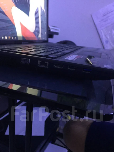 Lenovo G580. 15.6", 2,6����, ��� 12 ��, ���� 450���, WiFi: 1, ����������� �� 4��. ����