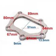 Фланец выпускного коллектора. Subaru Forester, SF5, SG, SG5, SG9, SG9L Subaru Legacy Subaru Impreza WRX STI, GC8, GD, GDB, GF8, GGB