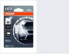 Светодиодная лампа 2880CW 1W 12V W2.1X9.5D 10XBLI2DK 6000K Osram 2880CW-02B