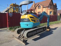 Kubota. Японский экскаватор 2,5т с гидроразводкой, 0,11 куб. м.