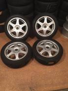 Продам комплект колес Bridgestone на 16 с зимней резиной. 5.5x16" 4x100.00 ET44 ЦО 73,0 мм.