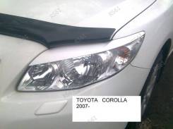 Накладка на фару. Toyota Corolla, ADE150, AZE141, NDE150, NRE150, ZRE142, ZRE151, ZZE150 Двигатели: 1ADFTV, 1NDTV, 1NRFE, 1ZRFAE, 1ZRFE, 2AZFE, 2ZRFE...