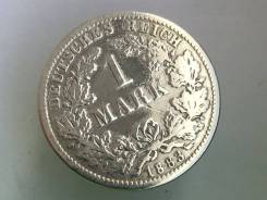 1 марка. Германская империя. 1883 D (Мюнхен). Серебро