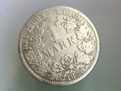 1 марка. Германская империя. 1876 A (Берлин). Серебро