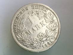 1 марка. Германская империя. 1881 D (Мюнхен). Серебро
