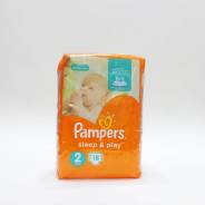 Pampers. 3-6 кг кг 18 шт