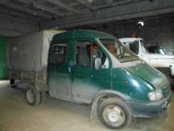ГАЗ ГАЗель Фермер. Газ 33023 Фермер бортовой с тентом, 2 890 куб. см., 1 140 кг., 4x2