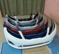 Бампер. Kia Rio, QB, UB Двигатели: D3FA, D4FC, G4FA, G4FC, G4FD, G4FG, G4LA