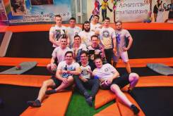 Корпоратив (Тимбилдинг) в батутном центре "Jumpinc"