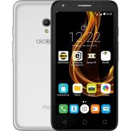 Alcatel Pixi 4 5 5045D. Б/у, 8 Гб, Серебристый, Серый, 3G, 4G LTE, Dual-SIM