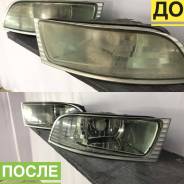 Полировка автомобиля, жидкое стекло, полировка фар