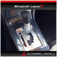 Консоль AT/CVT Ralliart Mitsubishi Lancer 10. Mitsubishi Lancer, CX2A, CX3A, CX4A, CX5A, CX8A, CX9A, CY1A, CY2A, CY3A, CY4A, CY5A, CY8A, CY9A Двигател...