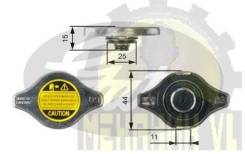 Крышка горловины радиатора 0,9 M/Pa малый клапан RC127 RC127 Gates