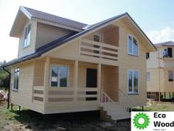 Построй дом своей мечты с Eco Wood. Улица Кирова 1, р-н Железнодорожный, площадь дома 70 кв. м., централизованный водопровод, электричество 1 кВт, ото...