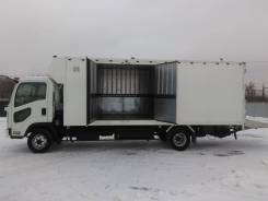 Isuzu Forward. Рефрижератор , 2010 г. в. с аппарелью, Фрион 404, 5 тонн, 5 000 кг., 4x2