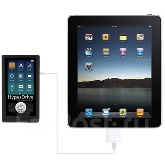 Внешний жесткий диск для iPad HyperDrive IPHD-750 ColorSpace Black 750 ...