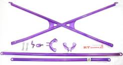 X-bar с перекладинами Honda Civic Ek Ej 96-00. Honda Civic, EJ1, EJ2, EJ6, EJ7, EJ8, EK2, EK3, EK4, EK9 Двигатель EJ