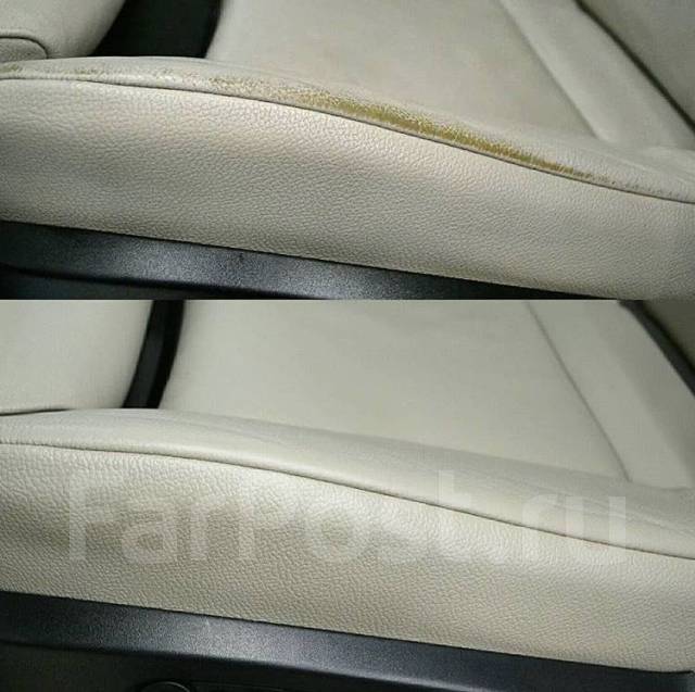 Чистка кожи авто