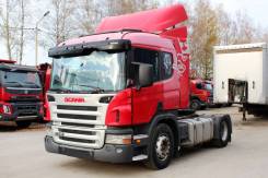 Scania P340LA. Тягач Скания Scania P340 2008 год, 10 600 куб. см., 12 890 кг., 4x2