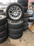 Калёса на 18 5*114,30. Weds. 235/60R18 зима. 7.5x18" 5x114.30 ET38 ЦО 73,0 мм.