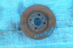 Диск тормозной. Toyota Corolla Axio, NZE141 Toyota Corolla Fielder, NZE141, NZE141G Двигатель 1NZFE