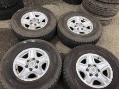 Калёса на 16 6*139,70. Toyota Prado Surf. 265/70R16 зима 13 год. 7.0x16" 6x139.70 ET15 ЦО 106,0 мм.