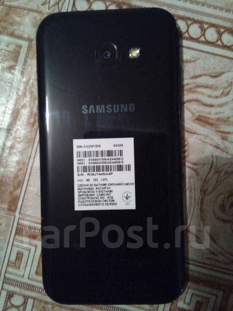 Samsung Galaxy A5 2017. �/�, ������, 3G, 4G LTE, Dual-SIM, ���������� ����