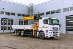 Soosan SCS746L. Крано-манипуляторные установки Top + Камаз 65207-1002-8, 7 000 кг., 6x4