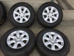 Новое лето Данлоп 265/65 R17 на оригинальном литье Мицубиси Паджеро. 7.5x17" 6x139.70 ET46