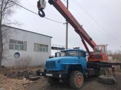 Ульяновец МКТ-25. Автокран Ульяновец 25т. На базе УРАЛ 6/6, 11 900 куб. см., 21,00 м.