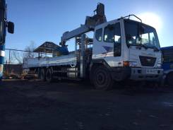 Daewoo Ultra Novus. Грузовой бортовой с манипулятором 15,5 т. Daewoo Novus 2011 г, 15 500 кг.