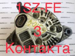 Генератор. Toyota Yaris, SCP10 Toyota Platz, SCP11 Toyota Vitz, SCP10 Toyota Echo, SCP10 Двигатель 1SZFE