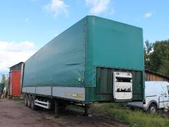Krone SDP27. Бортовой шторный полуприцеп 2004 года, 28 600 кг.