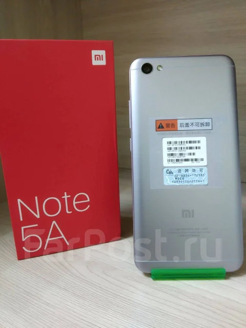 Xiaomi Redmi Note 5A. �����, 3G, 4G LTE, Dual-SIM ����