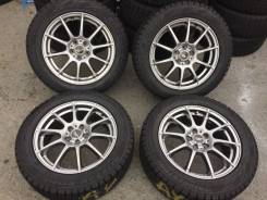 205/55R16 99% bridg облегченое темное литье Prius Allion Subaru. 6.5x16" 5x100.00 ET48 ЦО 67,0 мм.