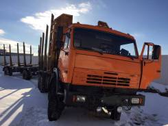 КамАЗ 53228. Продается с гидроманипулятором и прицепом, 6x6