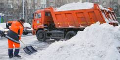 Уборка снега, вывоз снега
