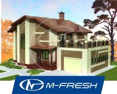 M-fresh My victory-зеркальный (Открытая терраса на крыше гаража! ). 200-300 кв. м., 2 этажа, 6 комнат, бетон