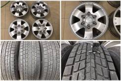 265/70R16 Dunlop Sj8 - 90% с литьем MMC Pajero/L200. 7.5x16" 6x139.70 ET46 ЦО 67,1 мм.