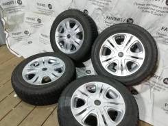 Универсальные литые диски Remrandt на шинах Goodyear 185/65R14. 6.0x14" 4x100.00, 4x114.30 ET38