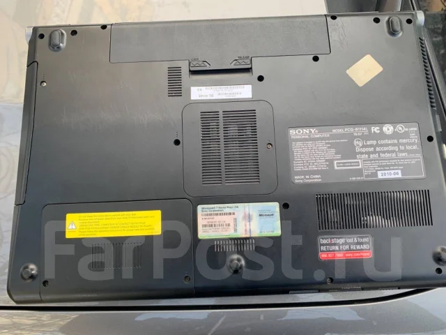 Sony VAIO VPC. 16.4", 1,7����, ��� 6 ��, ���� 640���, WiFi: 1, Bluetooth: 1, ����������� �� 3��. ����